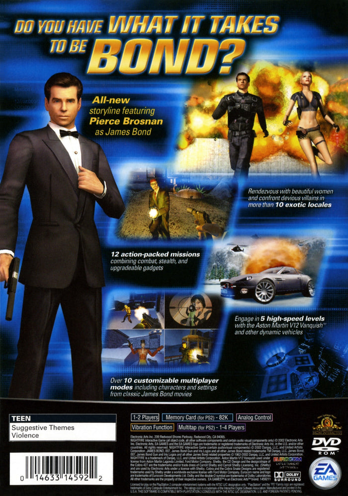 007: Nightfire PS2 - Video Game - Used - CaveGamers - Image 2