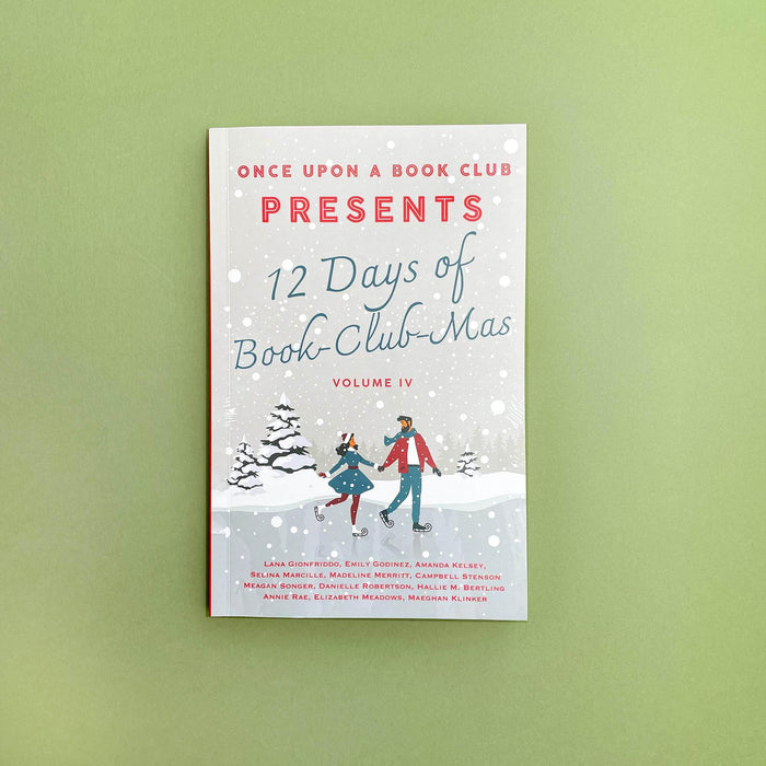 a paperback edition of 12 Days of Book-Club-Mas 2021 Novella Volume IV