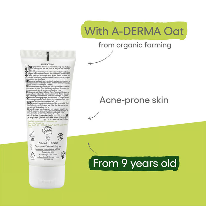ADERMA Biology AC Global Anti-Blemish Mattifying Care 40ml