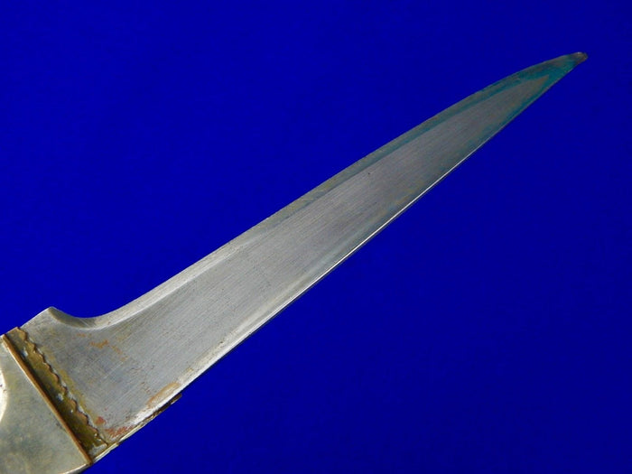 Antique 19 Century Afghanistan Afghan Khyber Fighting Knife Dagger w/ Sheath
