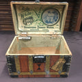 Antique Lily White Starch Box, Trunk Shaped, Brantford Starch Works