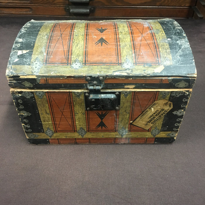 Old Vintage, Lily White Gloss STARCH BOX, Brantford Starch - TheBoxSF