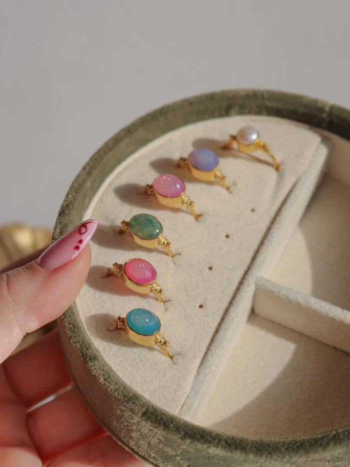 Antique Natural Stone Ring