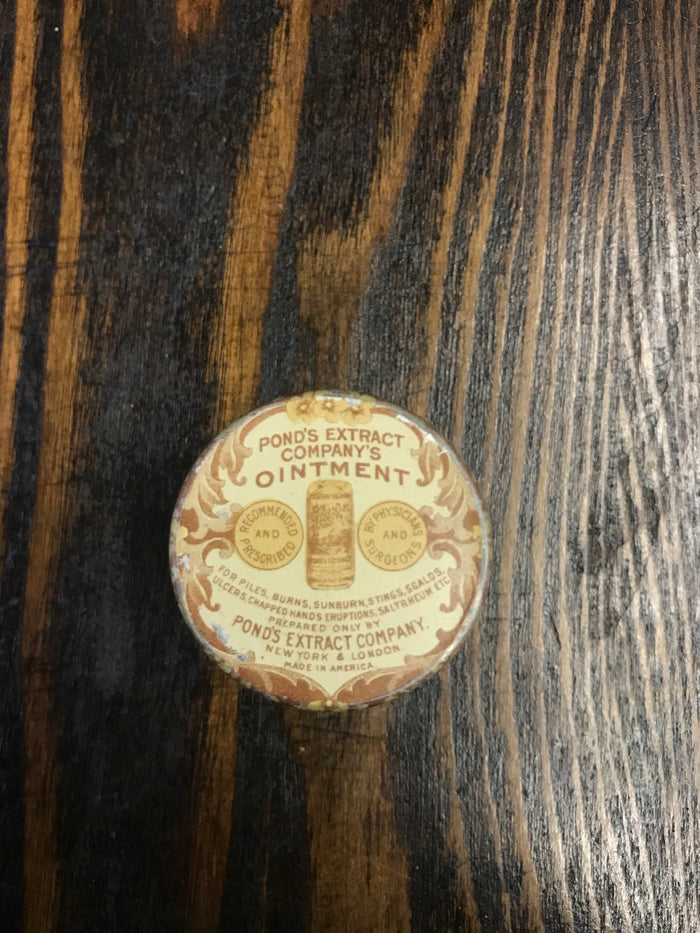 Beautiful Pond’s Extract Company’s Ointment Glass Bottle - TheBoxSF
