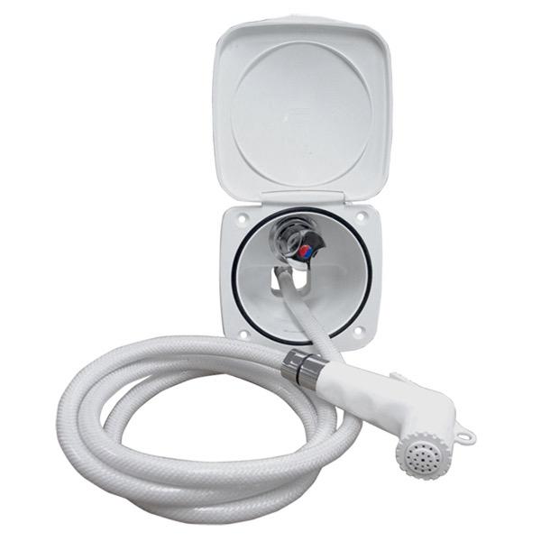 Aravon Shower Box & Mixer with Hose & Head Kit - Lockable