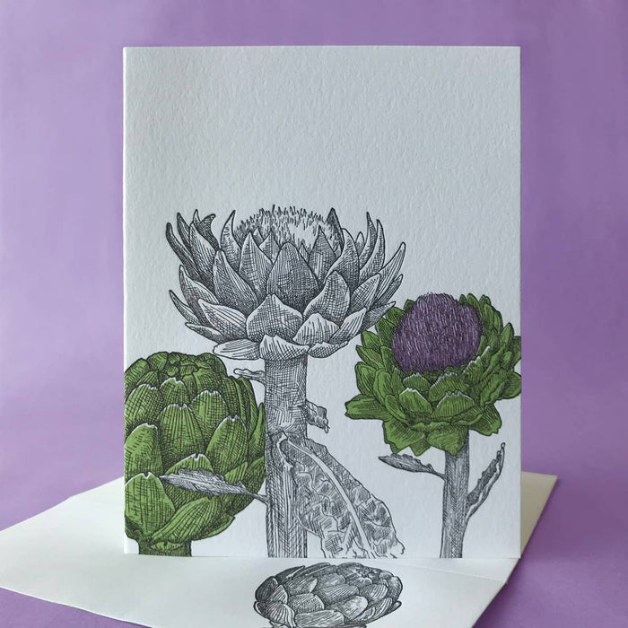 Artichoke Thank You Card