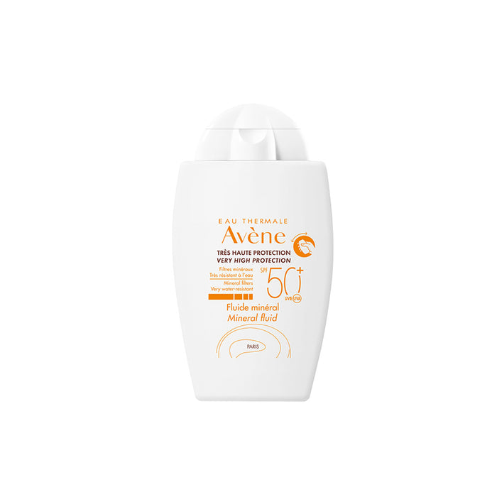 AVENE Ultra Light 100% Mineral Filter For Intolerant Skin Fluid Matte Finish Sunscreen SPF50