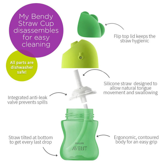AVENT Bendy Straw Cup 300ml 9m+ / 12m+