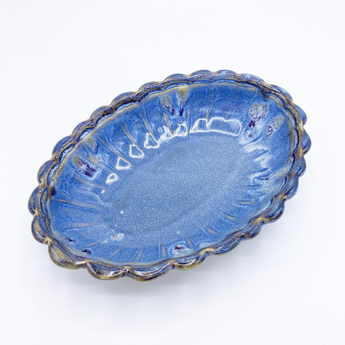 Bemidji Blue Oval Serving Dish - No One Alike