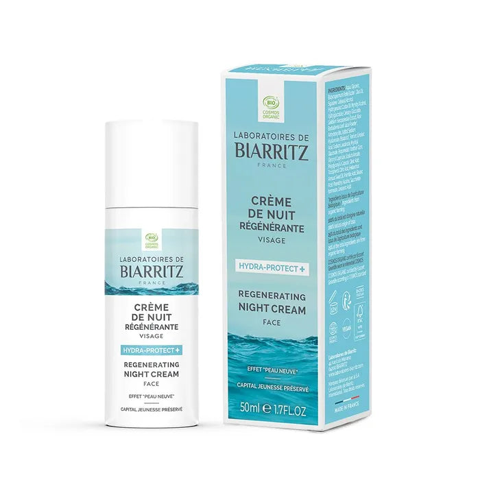 Biarritz Hydra Protect+ crème de nuit 50ml