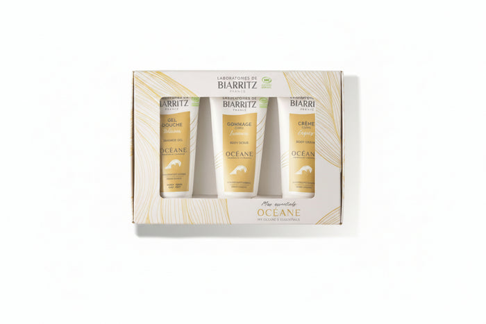 BIARRITZ Kit Mes Essentiels( Gel Douche,Gommage,Crme Corps)