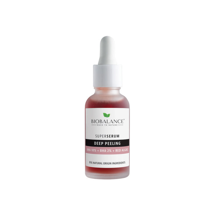 BIO BALANCE Deep Peeling Super Serum AHA 10% + BHA 2% + RED ALGAE 30ml