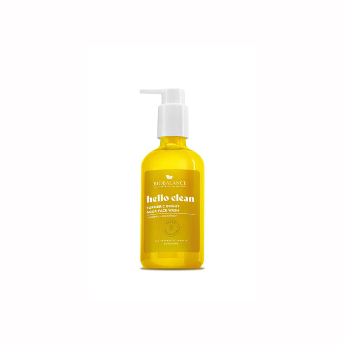 BIO BALANCE HC TURMERIC BRIGHT AQUA FACE WASH 250ML