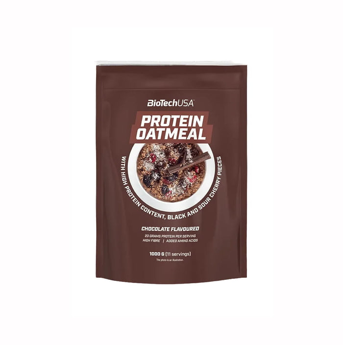 Biotech USA Protein Oatmeal 1000g chocolate-black cherry-sour