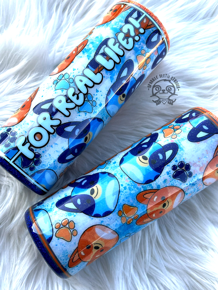 Blue Squishies 20oz Skinny