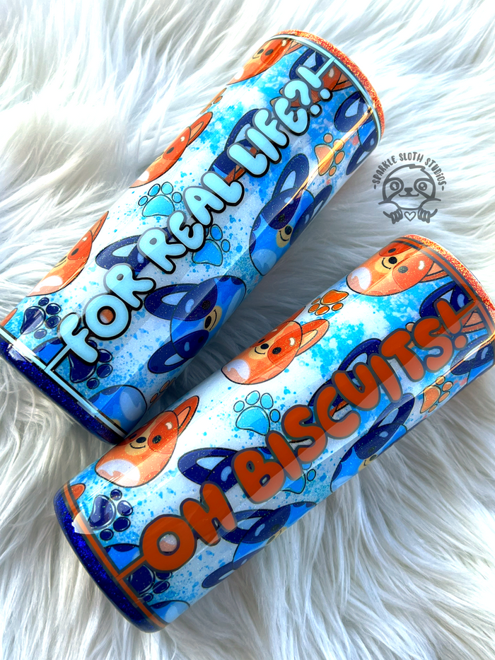 Blue Squishies 20oz Skinny