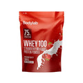 BODYLAB Whey 100 Strawberry Milkshake 1kg (No Added Sugar)