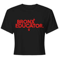 Bronx Educator Womens Ideal Crop Top