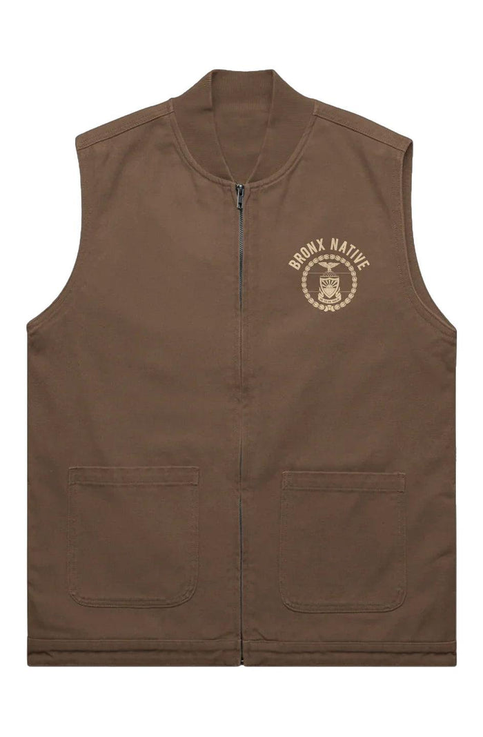 Bronx Native 718 Canvas Heavy Vest