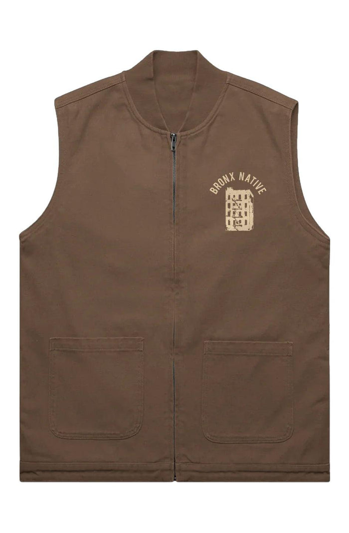 Bronx vs The World Canvas Heavy Vest