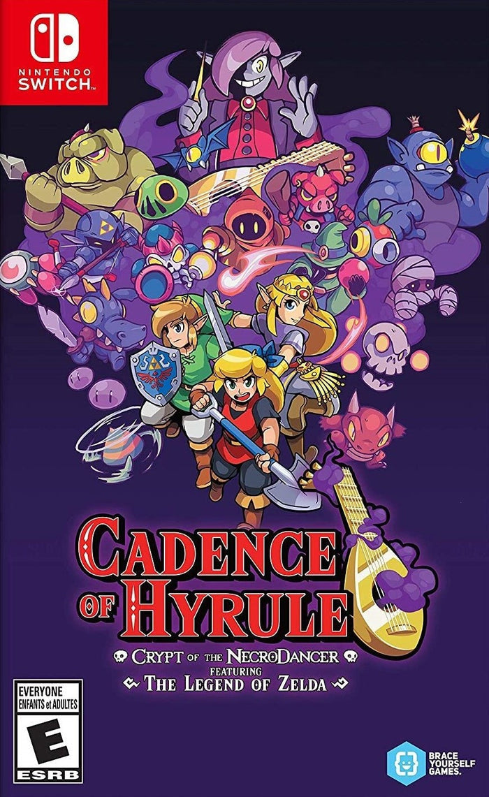 Cadence of Hyrule: Crypt of The Necrodancer Switch - Video Game - Used - CaveGamers