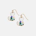 Whispers Cat Blossom Dangle - White