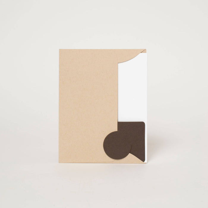 Cat & Dog Bday Letterpress Greeting Card