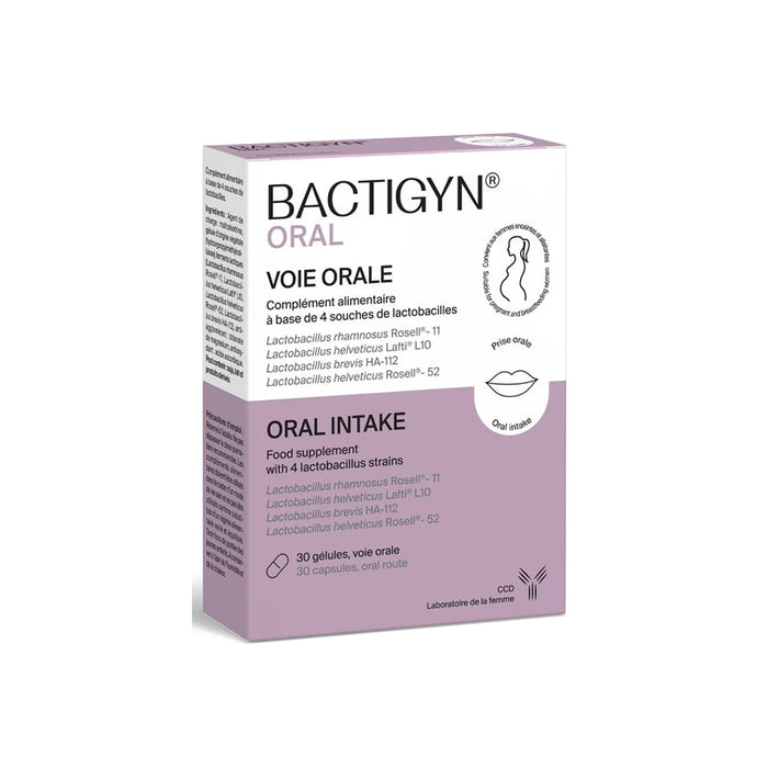 CCD  BACTIGYN ORAL 30 Gélules Vaginales
