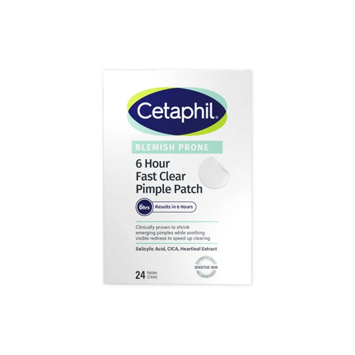 CETAPHIL 6 Hour Fast Clear Pimple Salicylic Acid Patches (24 patches 2 sizes)