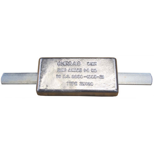 Cheras Zinc Block Anode With Strap