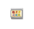 COMPOSABLE CLASSIC LINK RAINBOW BFF IN GOLD