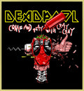 DEADPOOL - 'COME AND PLAY WITH CRAY CRAY' / IRON MAIDEN - HEAVY METAL TURBO TEE!