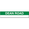 Dean Road Sign
