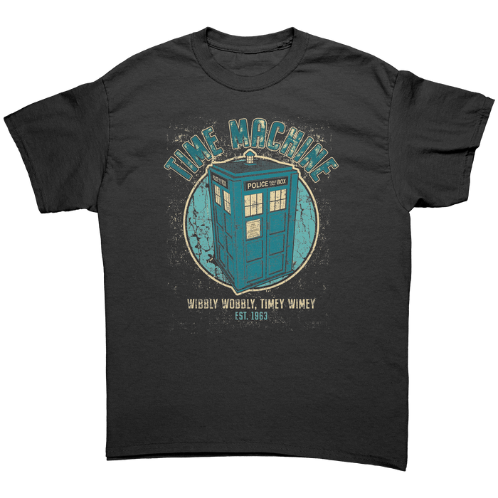 DOCTOR WHO  - TIME MACHINE - NEW POP TURBO TEE!