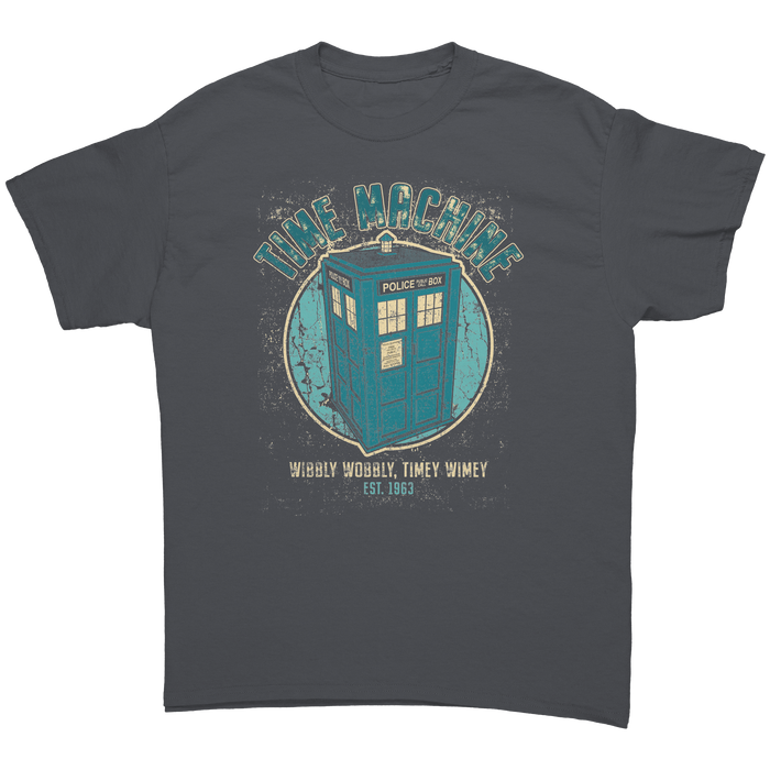 DOCTOR WHO  - TIME MACHINE - NEW POP TURBO TEE!