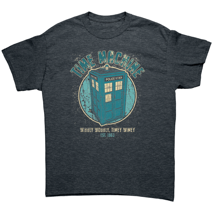 DOCTOR WHO  - TIME MACHINE - NEW POP TURBO TEE!