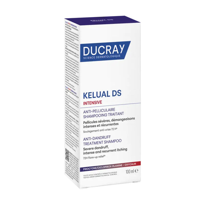 DUCRAY KELUAL DS INTENSIVE  Anti-dandruff treatment shampoo