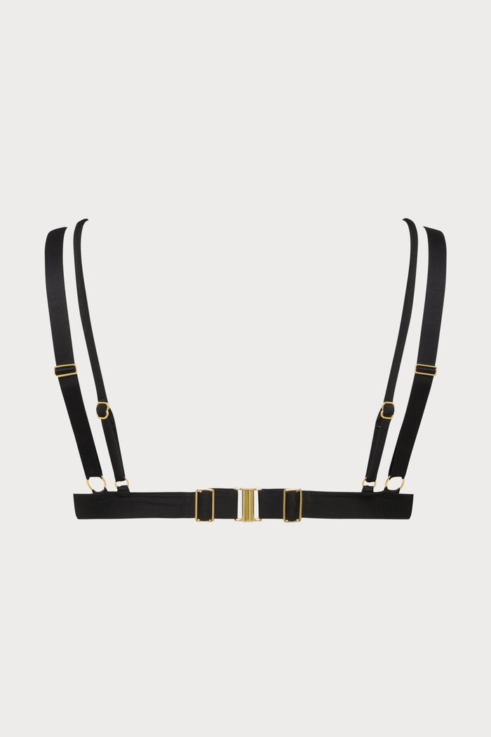 Maison Close Fatale Black Triangle Bikini Top