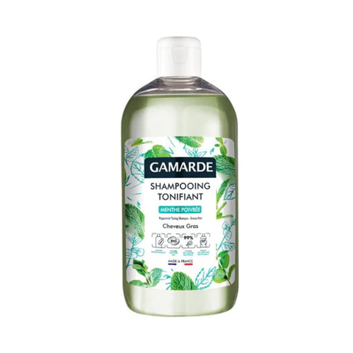 GAMARDE Tonifying Shampoo (Menthe Poivree) Greasy Hair 500ml