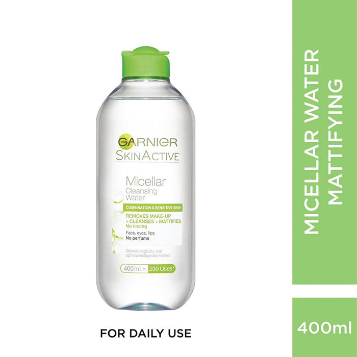 GARNIER SkinActive Micellar Mattifying Cleansing Water for Oily Skin 400ml