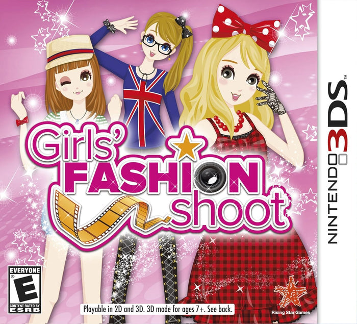 Girls' Fashion Shoot 3DS - Video Game - Used - CaveGamers