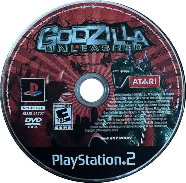 Godzilla Unleashed PS2 - Video Game - Used - CaveGamers - Image 3