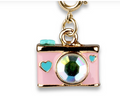 Gold Camera Charm