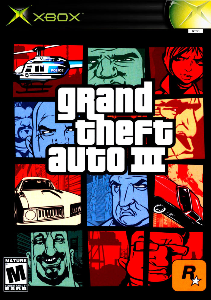 Grand Theft Auto III Xbox - Video Game - Used - CaveGamers