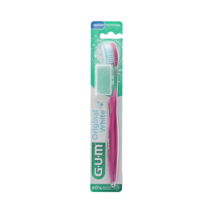 GUM 563 Original White Toothbrush Medium