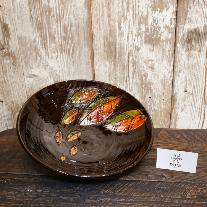 Hand made ceramic Round Bowl (Medium)