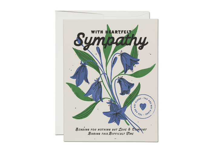 Heartfelt Sympathy greeting card