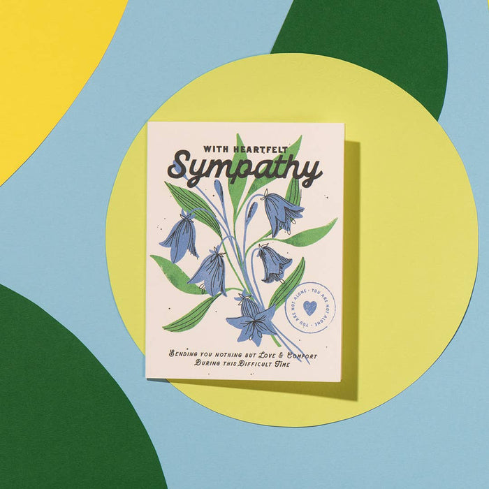 Heartfelt Sympathy greeting card