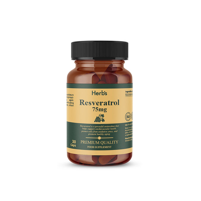 HERB'S -Resveratrol 75mg 30capsules
