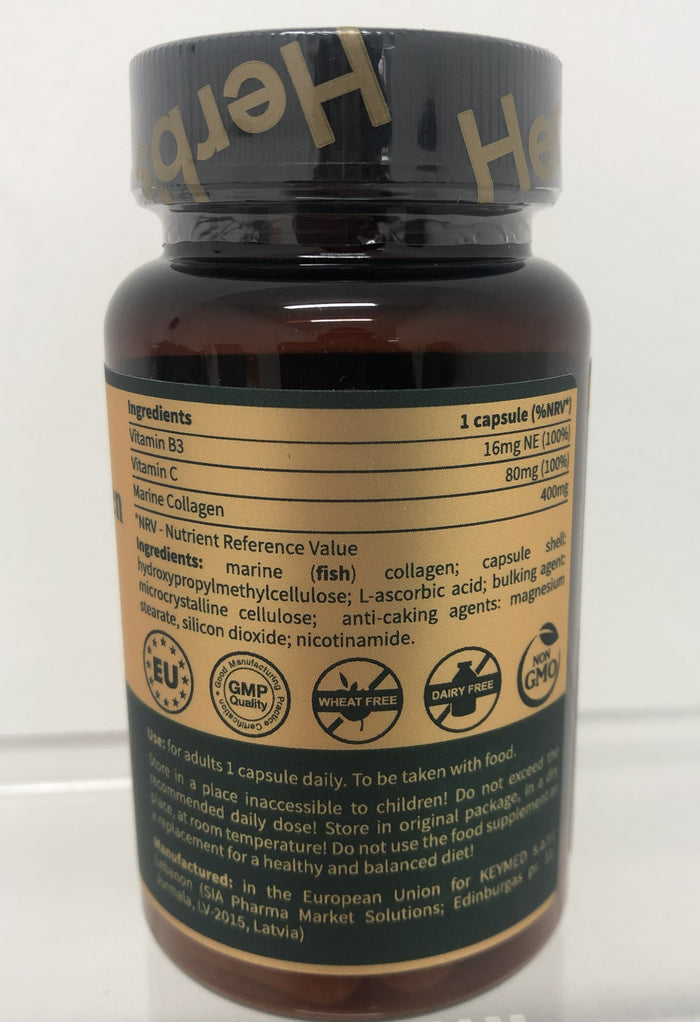HERB'S Marine Collagen + C  30capsules